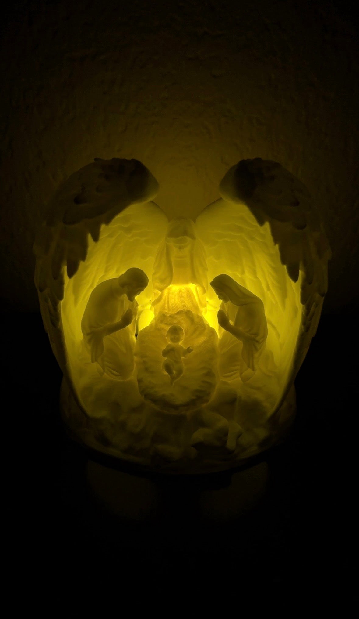 Religious Imagery Lighted Figurine - Large