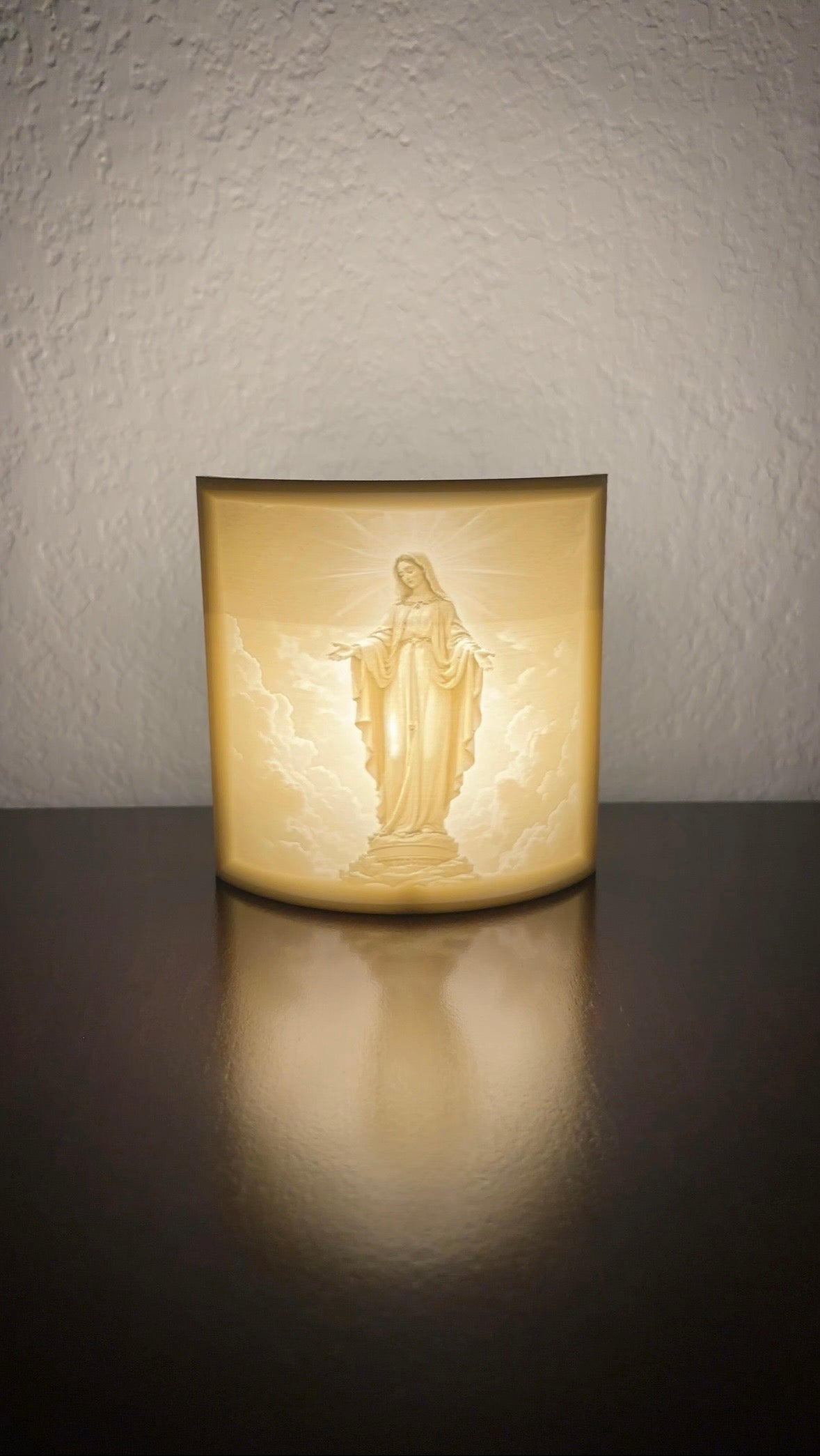 Religious Imagery Lighted Portrait - Medium