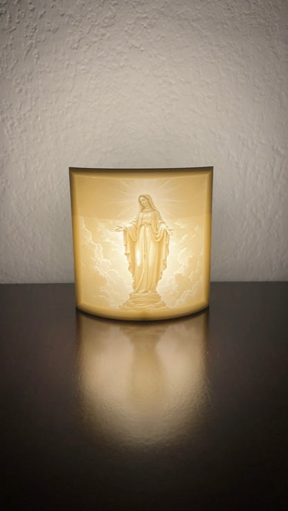 Religious Imagery Lighted Portrait - Medium