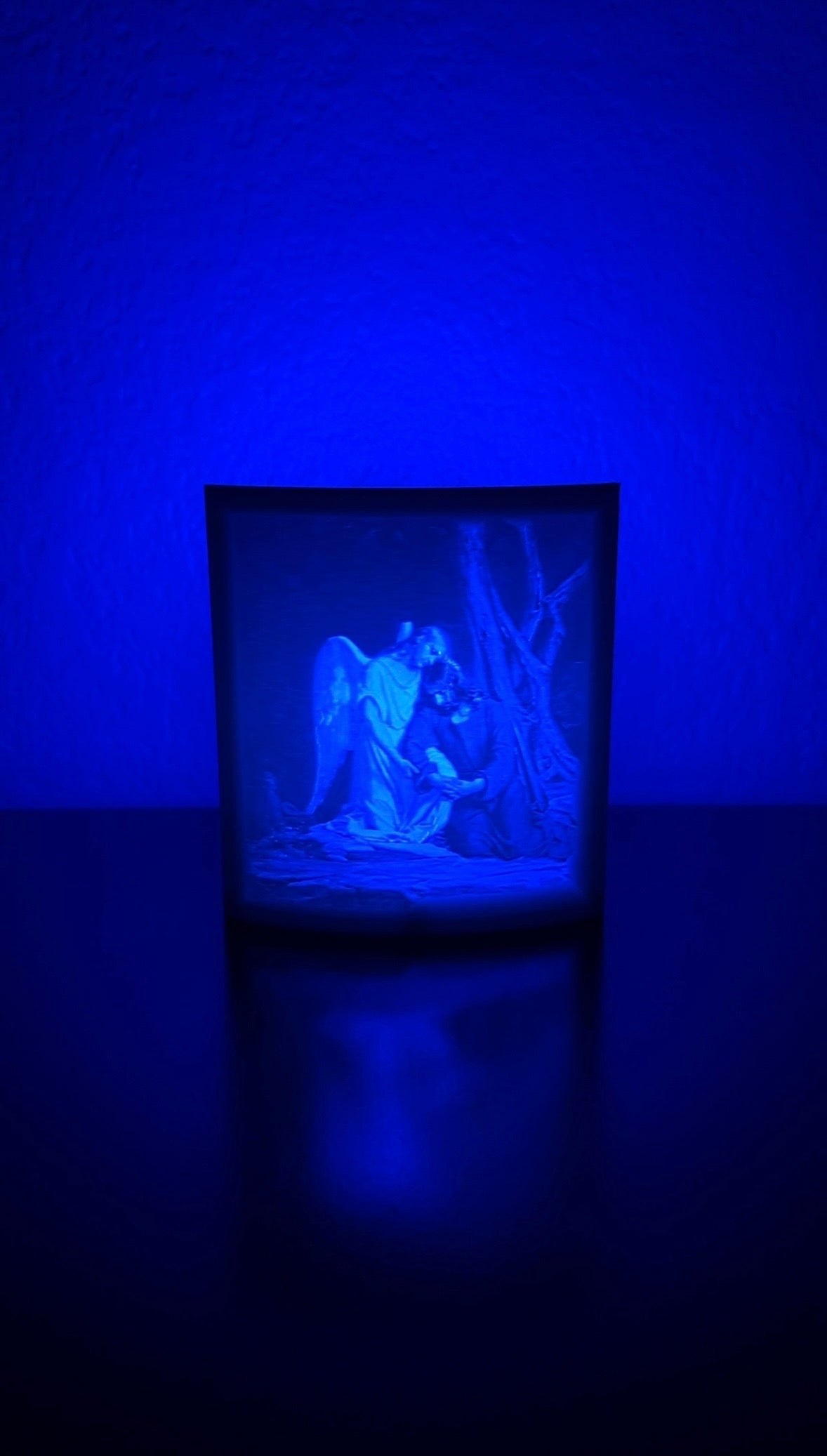 Religious Imagery Lighted Portrait - Medium