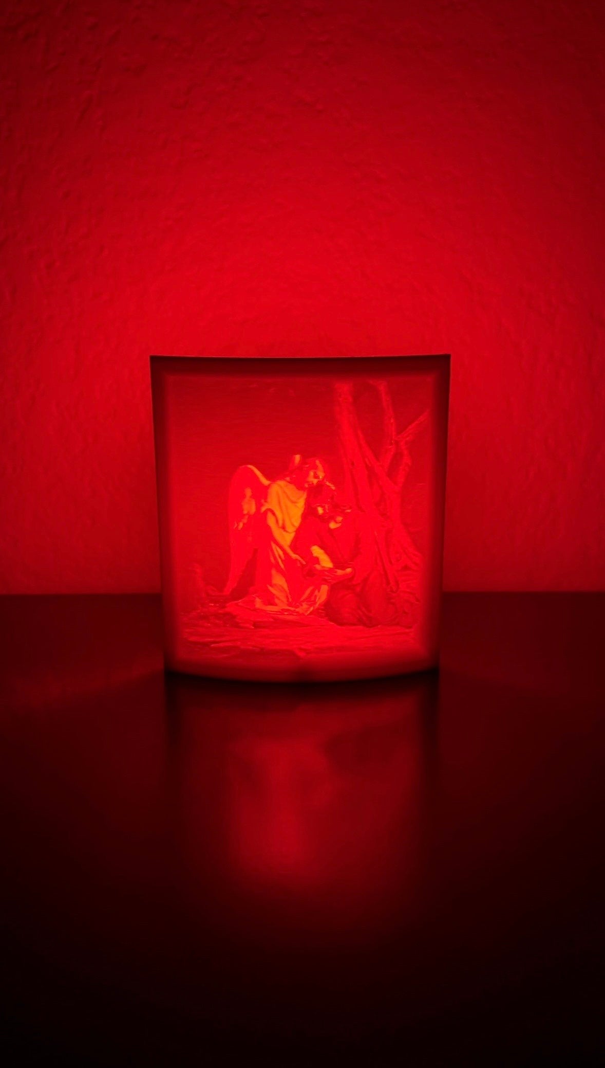 Religious Imagery Lighted Portrait - Medium