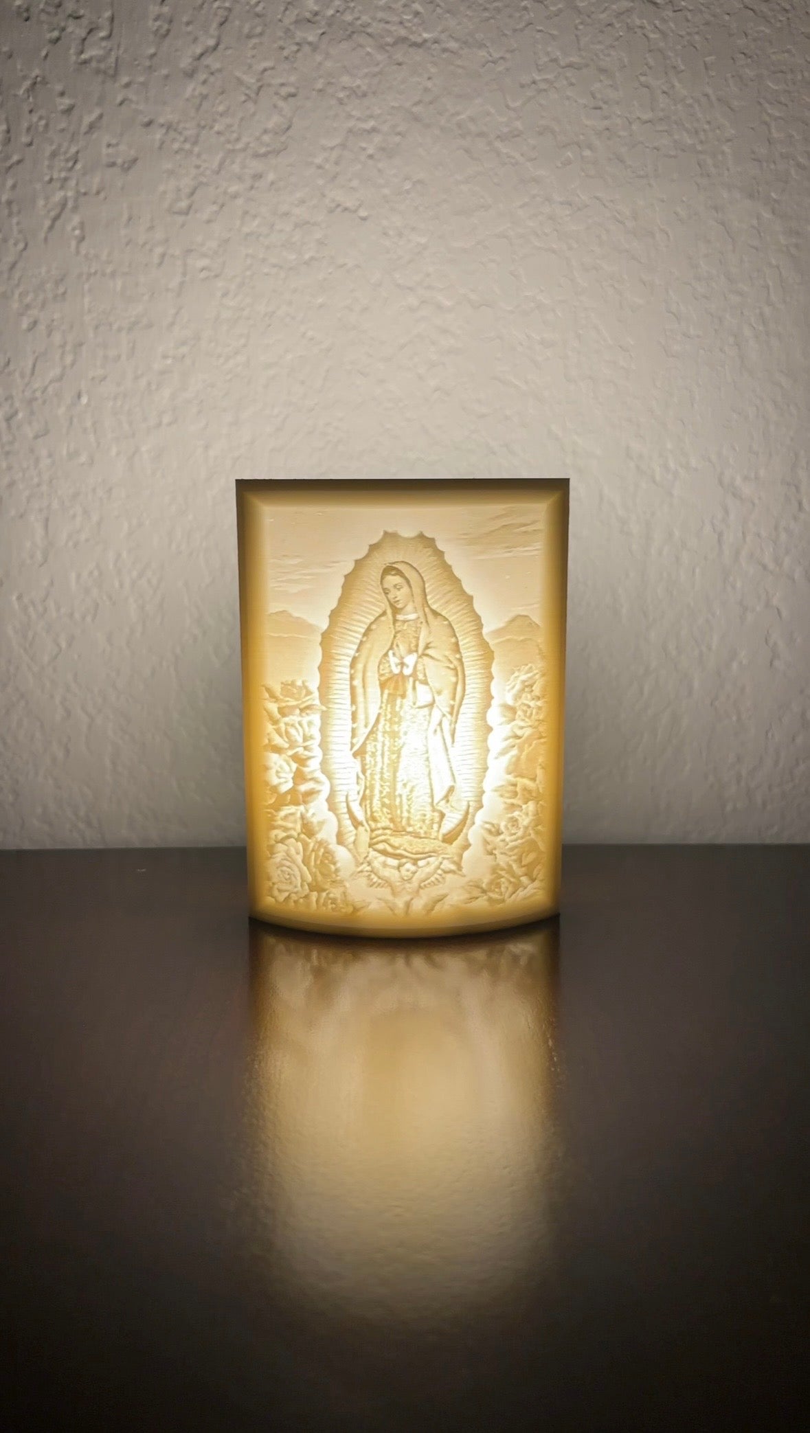 Religious Imagery Lighted Portrait - Large