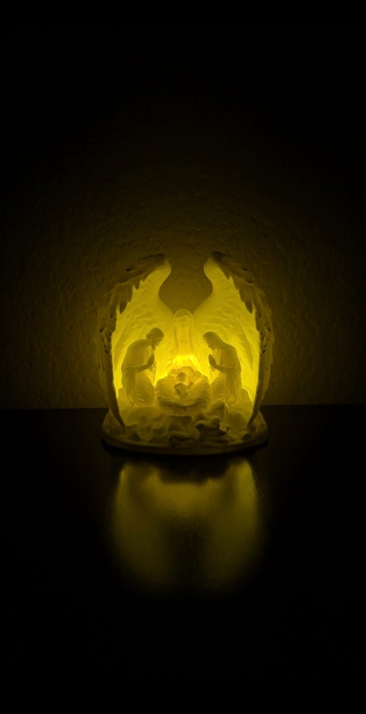 Religious Imagery Lighted Figurine - Large